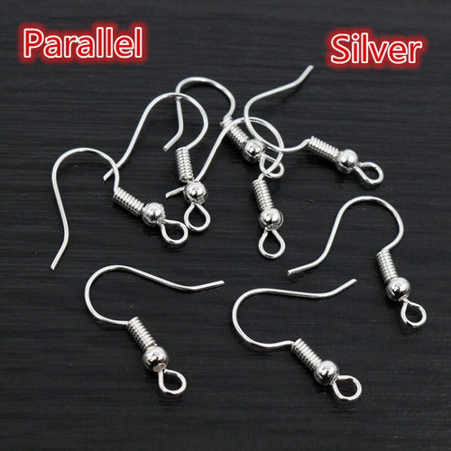 Earring Findings Clasps Hooks Fittings DIY Ear Wire Jewelry Making Accessories - Picture 10 of 14