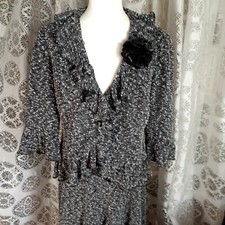 Cynthia Rowley Career Suit L Grey