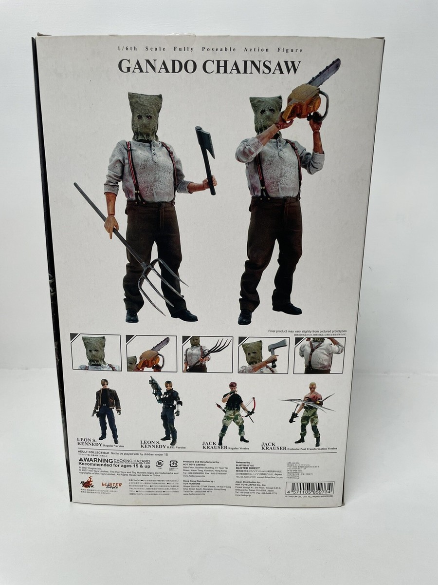 Hot Toys Resident Evil 4 Ganado Chainsaw 1/6 Action Figure 12