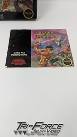 Wizards & Warriors Nintendo Nes Complete CIB, Tested ! Free Shipping