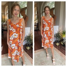 Hawaiian Dress, Mini Dress, Hilo Hattie, Bias Cut Dress, Mod Dress, Tiki Dress,
