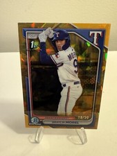 2024 Bowman Chrome Sapphire Prospects Gold #BCP-192 BRAYLIN MOREL /50