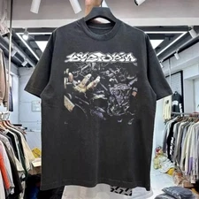 Dystopia Band Black Graphic Retro Style Black Unisex Tshirt Reprint S-5XL