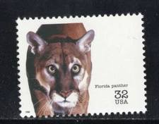 3105m * FLORIDA PANTHER *  U.S. Postage Stamp  MNH 