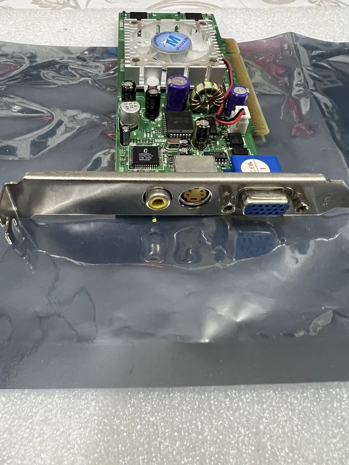 JATON VIDEO-118PCI-64DDRTV GeForce MX400 64MB PCI Video Card S-Video RCA TV Out - Image 3 of 3