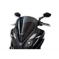 Windschild Malossi Sport Screen, Rauchgrau Dunkel, 430X515X3Mm FüR Kymco Downtow