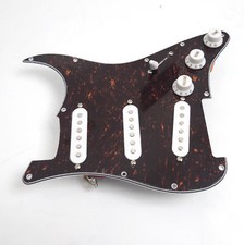 Prewired Loaded Pickguard with SSS Single Coil Pickups for Fender Strat Guitar