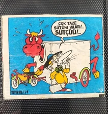 Early Tipi Tip Kent #174 TipiTip Chewing Bubble Gum Wrapper RARE