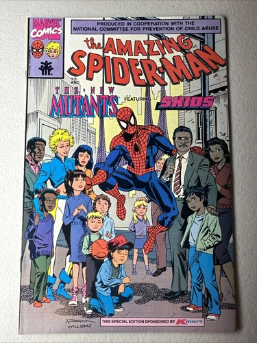 Amazing Spiderman w/New Mutants/Skids Vol 1 No 1 1990 Kmart Promo