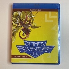 Digimon Adventure Tri.: Confession Blu-Ray  DVD, 2016 2 Disc Set, Sealed, New