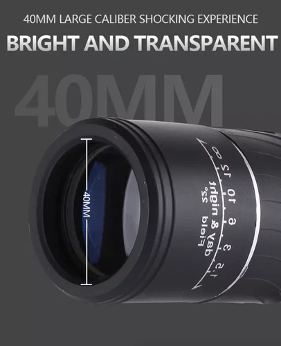 40X60 Monocular Binoculars With Night Vision BAK4 Prism High Power Waterproof - Picture 11 of 12