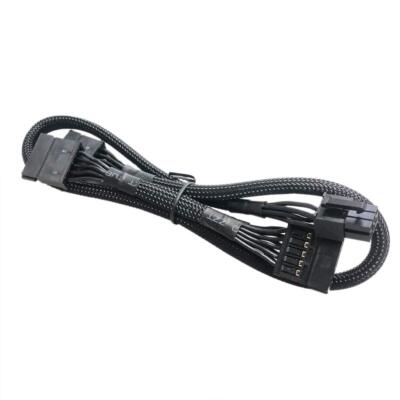 6 pin to 3X SATA Power Cable 53.5cm EVGA Super NOVA 450-850 G2 B3 G3 G5