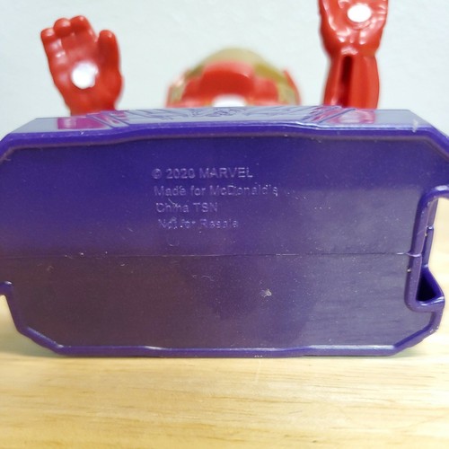 #8 HULKBUSTER Iron Man McDonald's 2020 MARVEL Happy Meal Toys - Picture 5 of 5