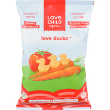 6-Pack Love Child Organics Love Ducks, Tomato  Carrot