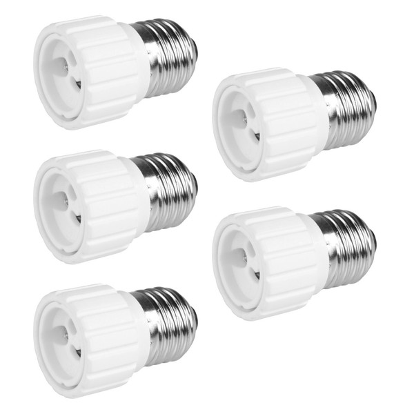 5X Lampensockel Adapter E27 Auf GU10 Fassung Sockel Stecker GlüHbirne Lampe Led-image