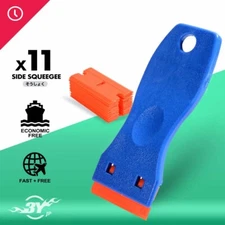 Safety Scraper Plastic Razor Blades Ceramic Removing Squeegee Double Edged Glue