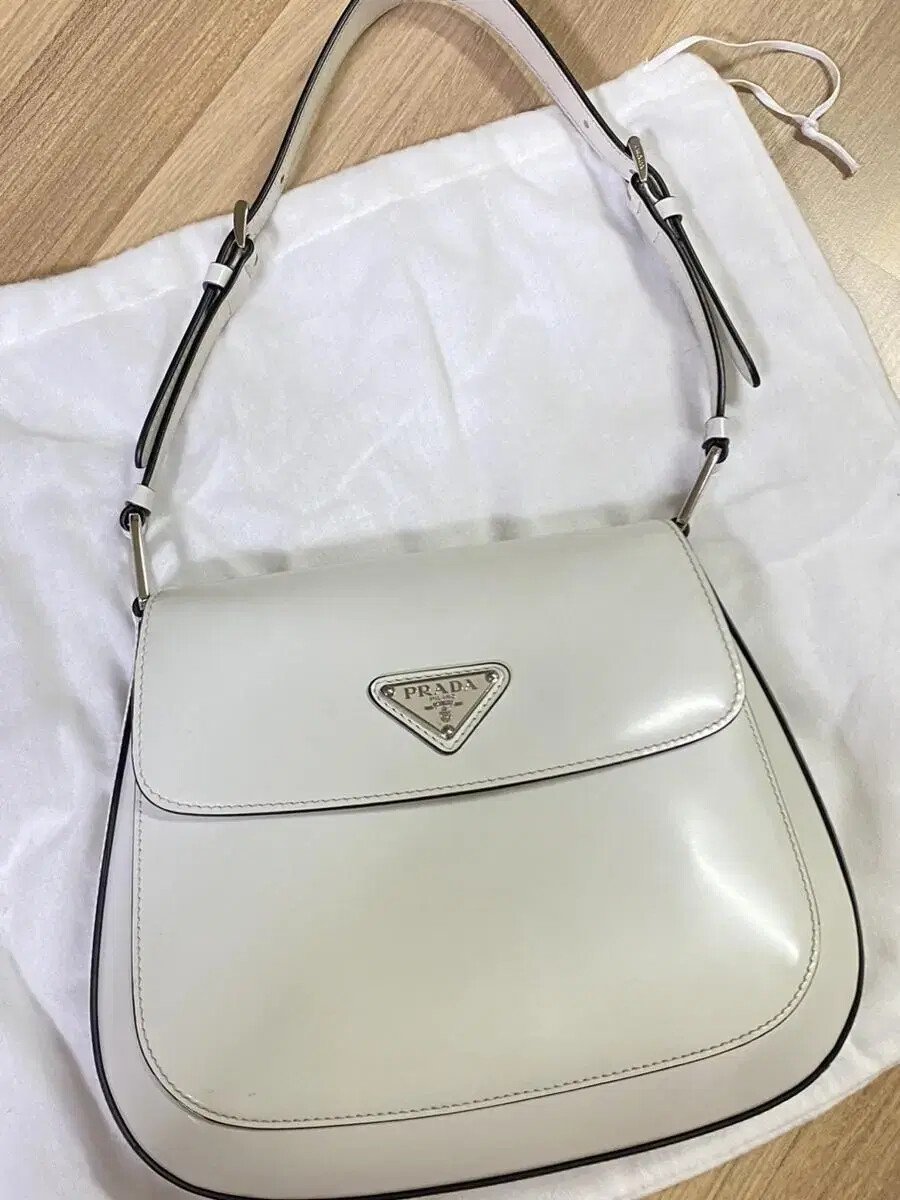 ★送料・関税込★PRADA★Cleo Brushed Mini Bag★正規品★ PRADA Prada Cleo brushed leather mini bag