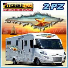 Adesivi camper 100x36 STELLA MARINA x LAIKA RIMOR ELNAGH ARCA per tutti i camper