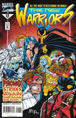 1994 THE NEW WARRIOR #53 MARVEL COMIC BOOK