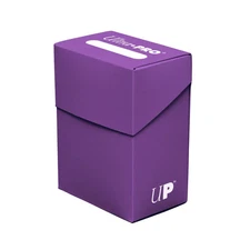 Ultra Pro Solid Color Deck Box Purple