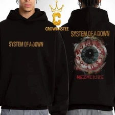 System Of A Down Hoodie Self Shattered Numbers