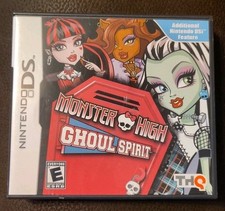 Nintendo DS Monster High Ghoul Spirit Complete w/Manual 2011