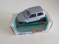 BURAGO FIAT PUNTO 1°SERIE SCALA 1:43 ANNO 1993 COLORE GRIGIO ARGENTO