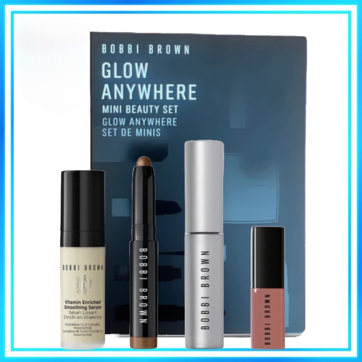 Bobbi Brown Glow Anywhere Mini Beauty set - New With Box | eBay