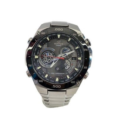 CASIO EDIFICE Case Size 4.3 ×4.3cm Wrist Size 20cm Used Watch #43857