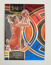 Panini Select WNBA Marina Mabrey Premier Red & Blue Prizm #190 /399
