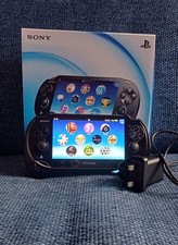 Sony PS Vita PCH-1003 OLED CONSOLE Black boxed with accessories