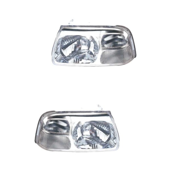 Halogen Scheinwerfer Set Links & Rechts H4 FüR Suzuki Grand Vitara I-image