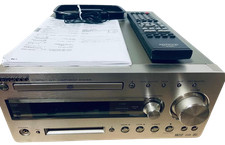 Kenwood R-K700 Hi-Fi CD MD Player Radio Tuner Power-on Tested MD Not Work As-Is