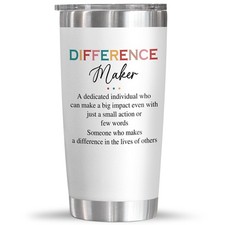 AXIARA Teacher Appreciation Gifts For Women - 20 20 Ounces, Difference Maker