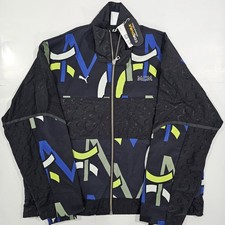 Puma X MCM Track Top Jacket Men Size XL Limited Edition Black 537006-01 NEW