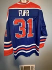 Grant Fuhr Signed Edmonton Oilers Jersey HOF 03 Beckett COA Autographed NHL