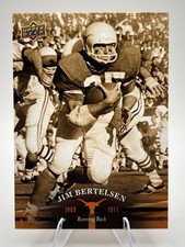 2011 Upper Deck University of Texas #22 Jim Bertelsen Texas Longhorns