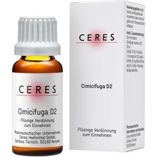 CERES Cimicifuga D 2 Dilution 20 ml PZN 981067