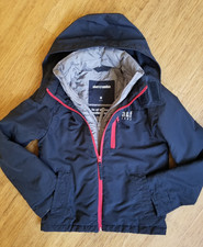 abercrombie fitch Boys Jacket all-season weather warrior size M Navy