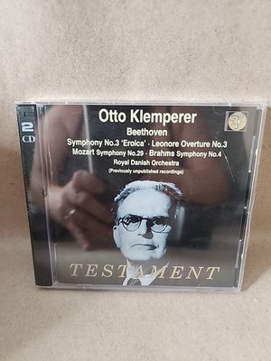OTTO KLEMPERER CONDUCTS BEETHOVEN, MOZART, BRAHMS NEW SEALED Import CD V