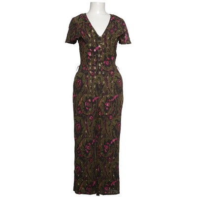 Ett:Twa by Anthropologie, Jumpsuit, Größe: 40, Schwarz/Grün/Pink #moa