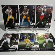 Panini Prizm 2020 Football Card Lot Darnold Allen Jackson Prescott Wentz 6