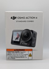 New-DJI Osmo Action 4 Standard Combo Action Camera, Black All Included . 06S 