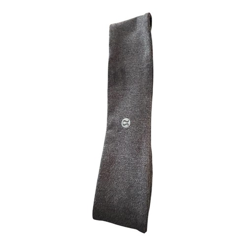 Lululemon Luxtreme Training Headband Sweatband Grey Silicone Non Slip Grip