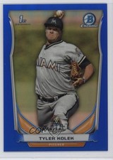 2014 Bowman Draft Chrome Blue Refractor /399 Tyler Kolek #CDP1 1k2s