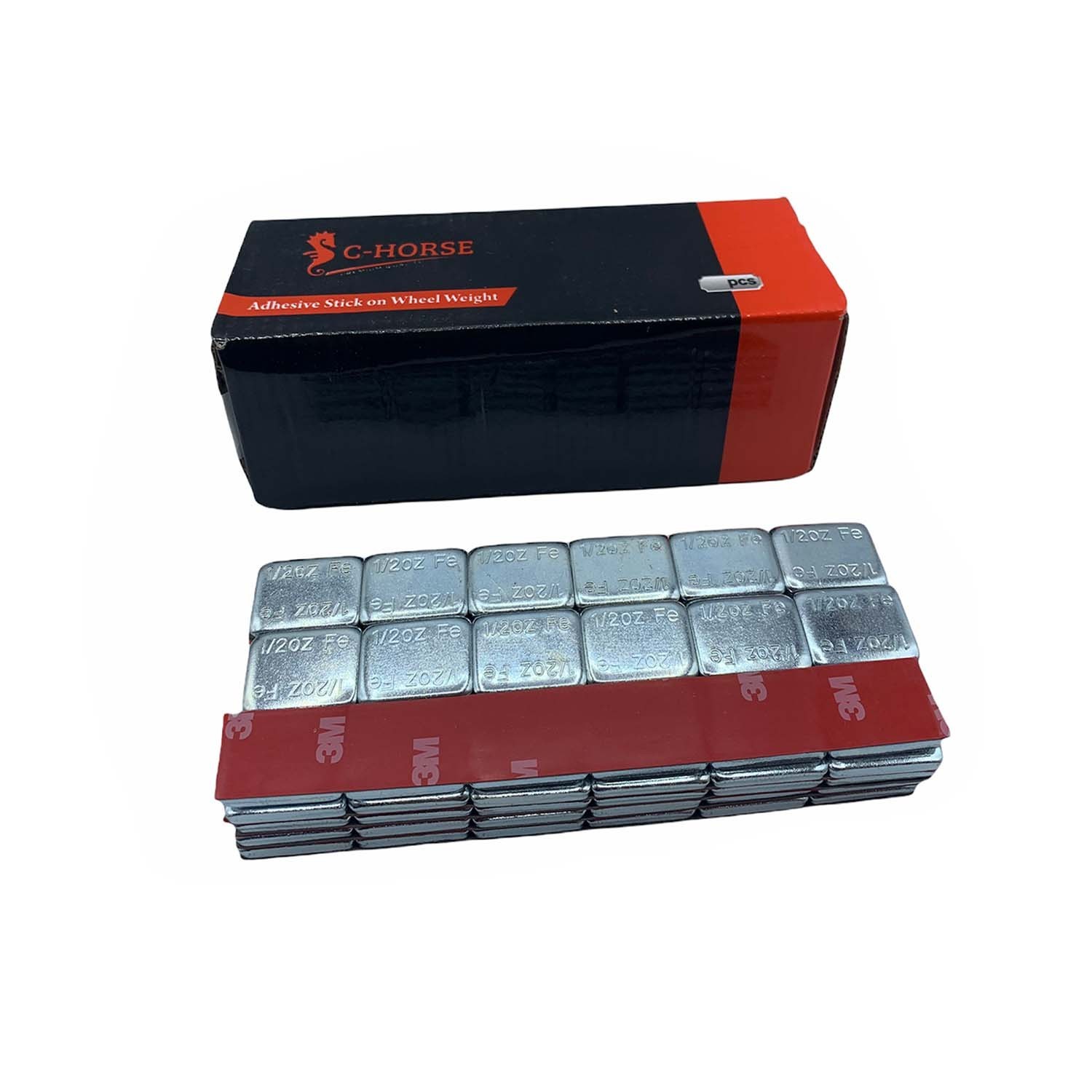 4 BOX 720 pcs 1/2oz 0.50oz ZINC Coated 3M Adhesive Stick on balance Wheel Weight thumbnail 3