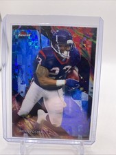 Arian Foster 2024 Topps Finest Football Blue Checkerboard Uncommon /75 Sp Purple