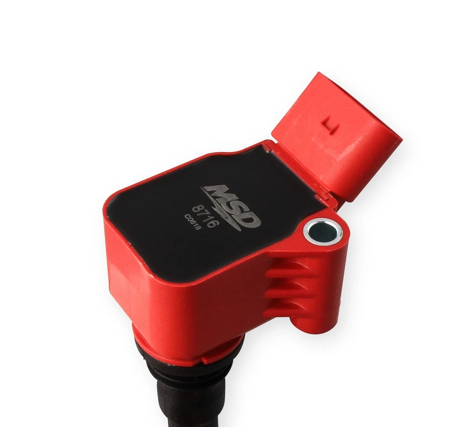 Bobina de encendido 87164 MSD - Serie Blaster - Motores VW / Audi 1,8 L/2,0 L - Rojo - Foto 3 de 4