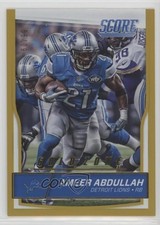 2016 Score Jumbo Gold Zone 60/99 Ameer Abdullah #108 0o9