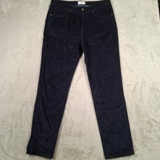 Joules Trousers Mens W36 L32 Navy Corduroy Straight Casual Smart Cords Stretch